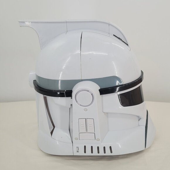2008 Hasbro Star Wars Clone Storm Trooper Talking Voice Helmet Costume WORKING - Picture 5 of 9